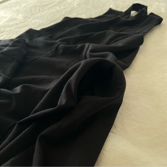 Free People Cha Cha Ponte Layla Skater Mini Dress in Black Sz Small - Picture 6 of 8